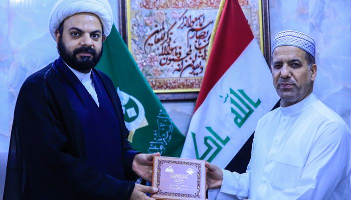 العراق: محفل قرآني بحضور قراء مكفوفين في رحاب الصحن الكاظمي