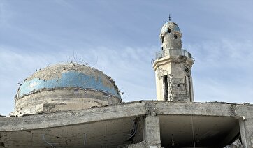 Qəzzada "mavi günbəzli məscid" xarabalığa çevrilib