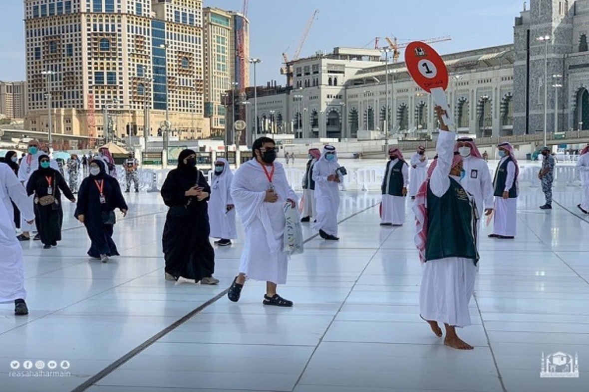 Erste Pilgergruppe in Mekka angekommen + Bilder