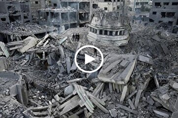Adhan Echoes from Israeli-Destroyed Gaza Mosque