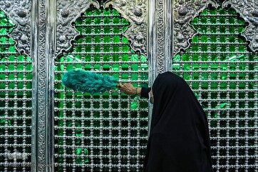 Holy Shrine of Abdul Azim Hassani in Rey Dusted, Cleaned