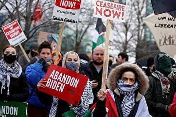Muslim and Arab Americans in Michigan Rally Against Biden's Gaza Policies