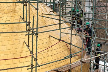 Imam Reza Shrine Dome Washed Ahead of Nowruz: Photo Gallery