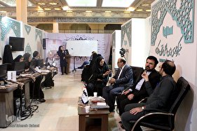 غرفه ایکنا در هفتمین روز نمایشگاه قرآن کریم