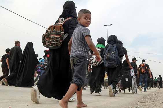 مأموریت فرشتگان در همراهی زائران پیاده امام حسین(ع)