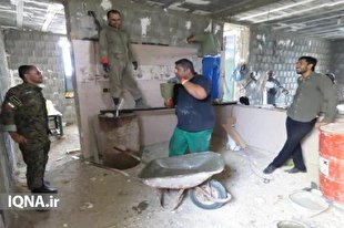 خدمت‌رسانی جهادگران در «میو» استان فارس