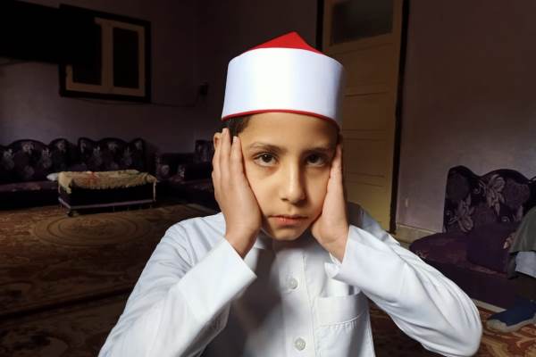 داستان زندگی 8 حافظ قرآن در یک خانواده مصری +عکس