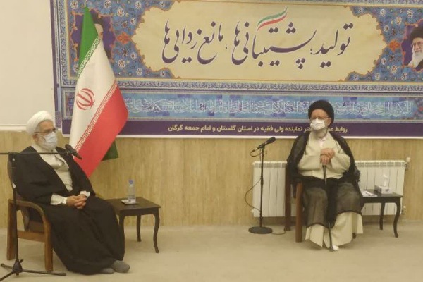 دیدار دادستان کل کشور با نماینده ولی&zwnj;فقیه در گلستان 