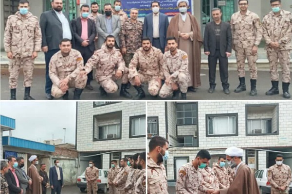 دیدار نوروزی امام&zwnj;جمعه آزادشهر با سربازان