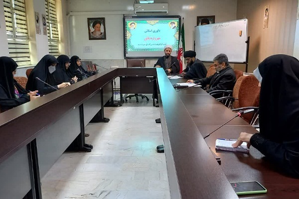 جلسه داوری جشنواره مهرواره با نور با حضور معاون فرهنگی تبلیغات اسلامی گلستان در سالن تبلیغات اسلامی گلستان