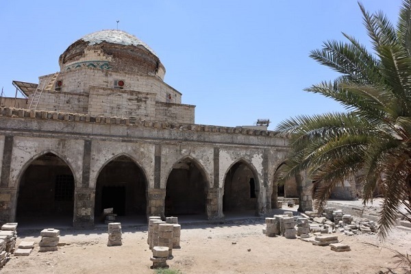 آغاز بازسازی مسجد تاریخی «الرابعیه» در موصل