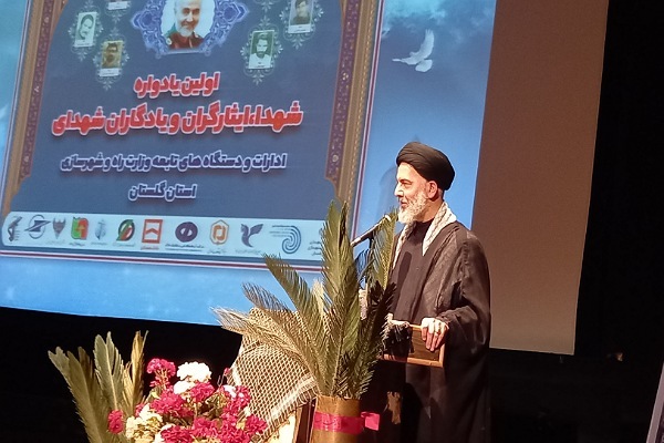 حجت الاسلام طاهری رئیس دانشگاه آزاد اسلامی گرگان
