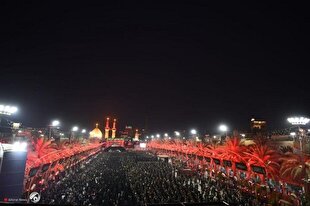 عکس | اربعین در بین‌الحرمین