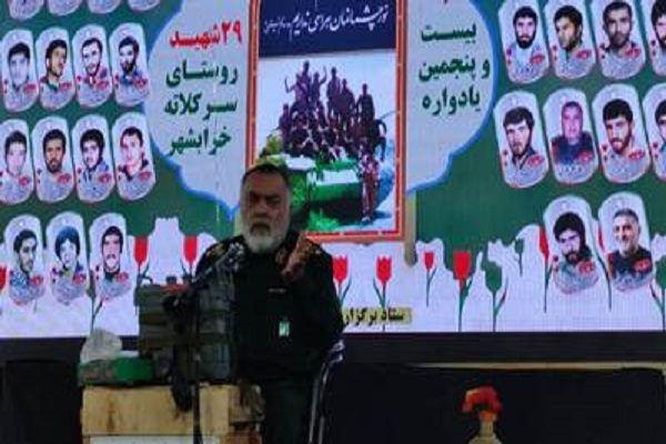 سردار قربانی فرمانده لشکر 25 کربلا در دوران دفاع مقدس