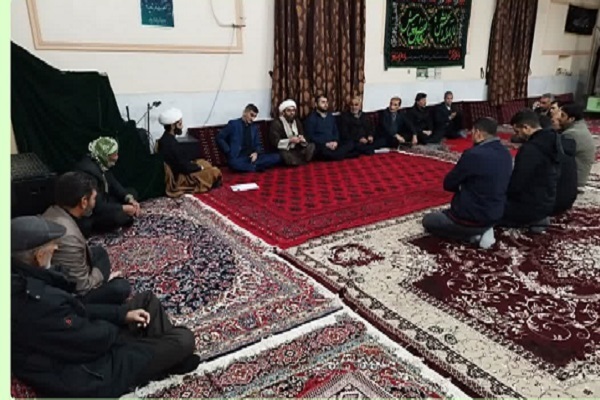جلسه تشکیل تحقق محله اسلامی در روستای کماسی بخش بهاران