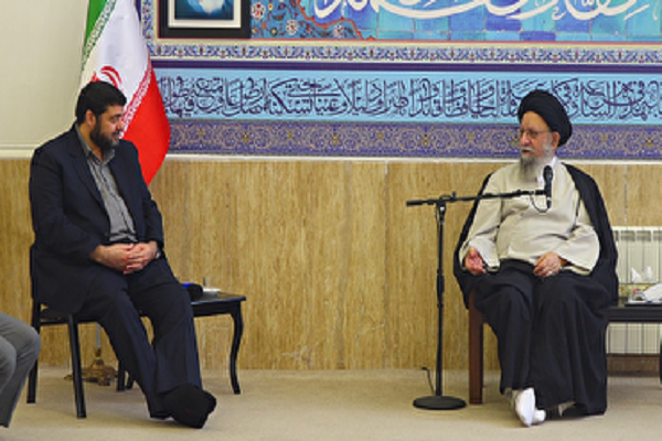 آیت الله نورمفیدی امام جمعه گرگان در دیدار با رئیس جمعیت هلال احمر کشور