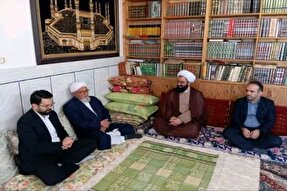 عکس | دیدار رئیس مرکز اسلامی گلستان با علمای اهل سنت