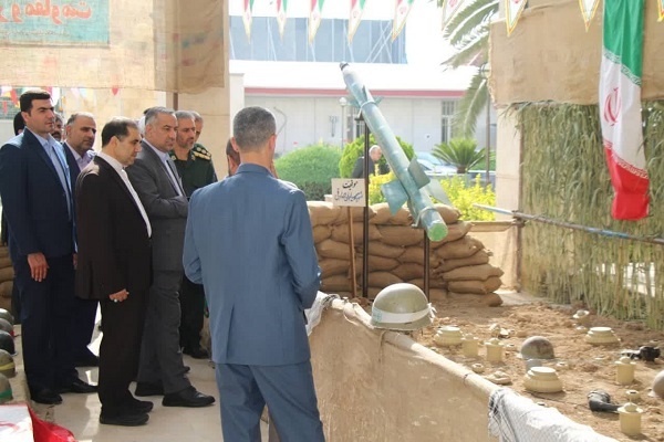 برپایی نمایشگاه ایثار و مقاومت در دادکستری گلستان