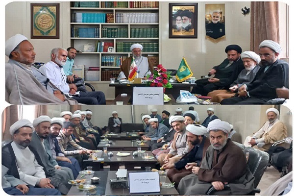 حجت الاسلام منصوری امام جمعه ازادشهر در گردهمایی مبلغین