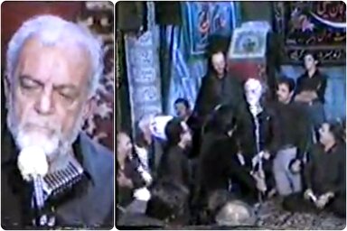 فیلم | مداحی قدیمی «محمدعلی کَهرُمیان» در تاسوعای دهه ۶۰