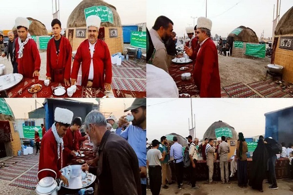 موکب اهل سنت در مرز مهران