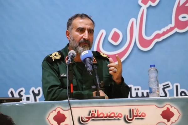 سردار علی ملک شاهکوهی فرمانده سپاه نینوا گلستان