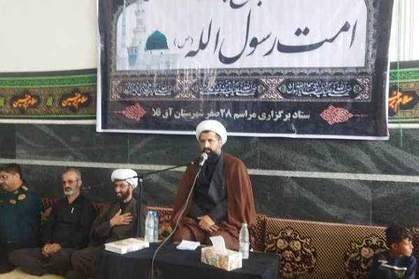 حجت الاسلام دماوندی امام جمعه انبارالوم