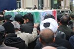 عکس | مراسم تشییع پاسدار شهید «ابوالفضل صادقی» در گرگان