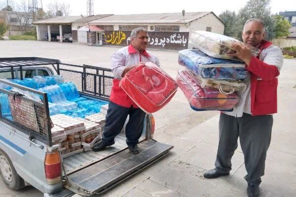 کمک مردمی به سیل زدگان سیستان، گنبد کاووس