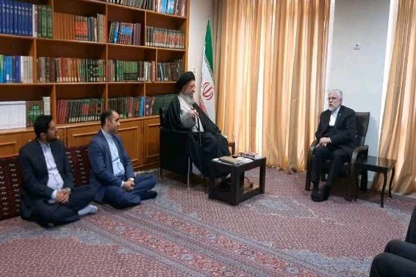 دیدار نوروزی علی‌محمد زنگانه استاندار گلستان با علما