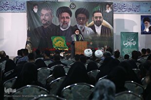 عزاداری خادمان حرم امام رضا(ع) در قم