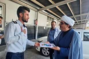 خیرمقدم متفاوت به زائران عتبات + عکس