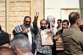 عکس | تجمع مردم خرم‌آباد در محکومیت جنایات اسرائیل