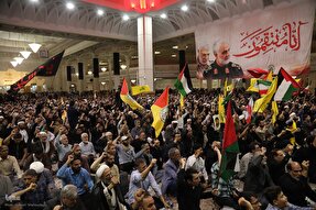 اجتماع مردمی لبیک یا خامنه‌ای و بزرگداشت شهید سید حسن نصرالله