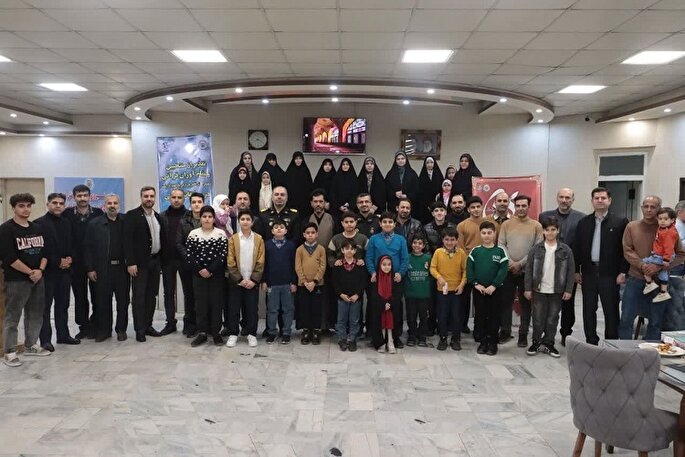 تجلیل از مقام آوران قرآنی مرکز آموزش تخصص‌های دریایی باقرالعلوم رشت