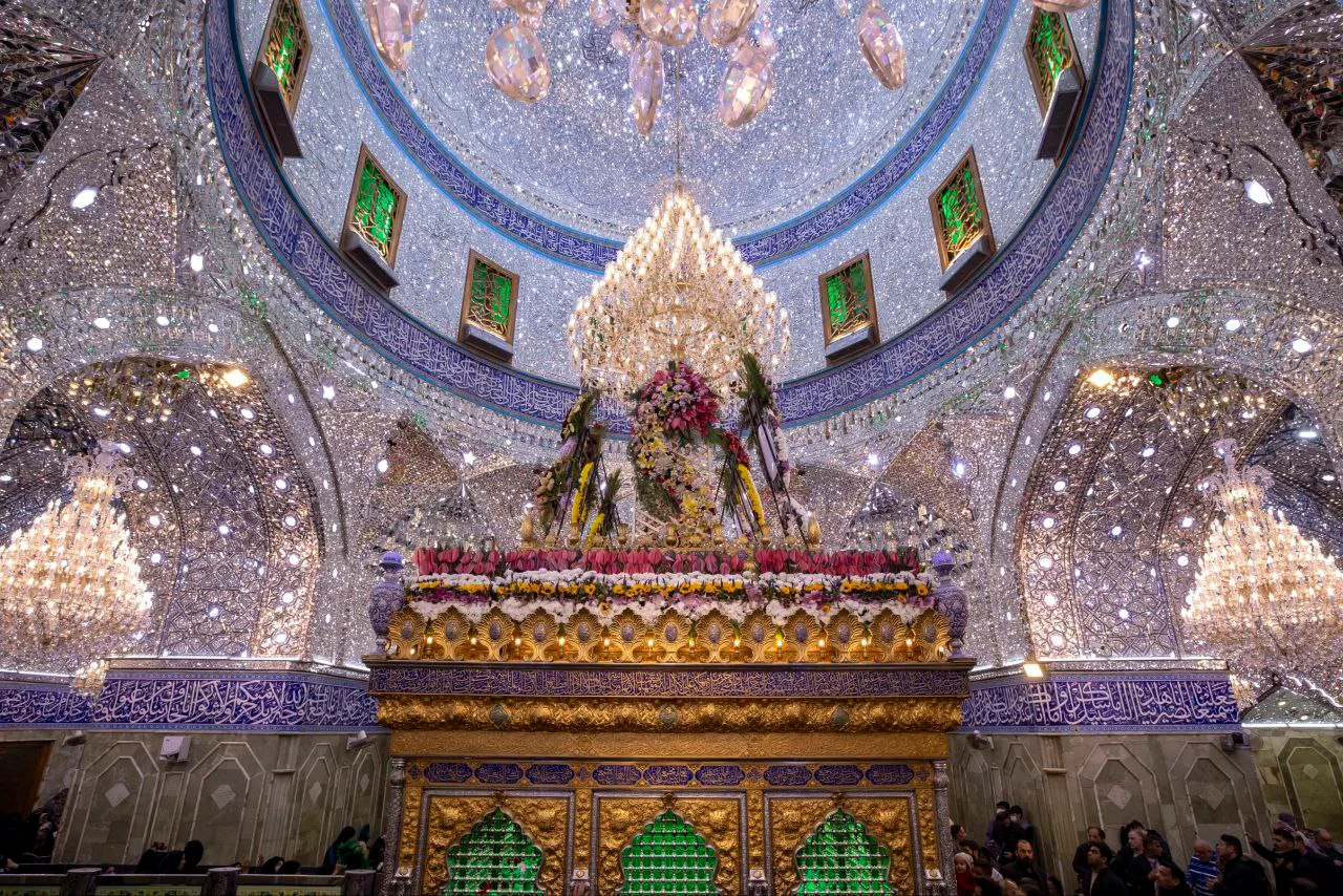 عکس | حال و هوای نجف و کربلاء در اعیاد شعبانیه