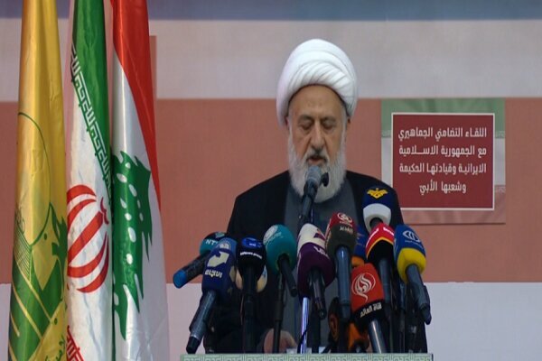 برگزای مراسم همبستگی مردم لبنان با ایران