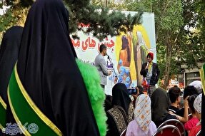 عکس | جشن غدیر در محله دولت‌آباد کرمانشاه