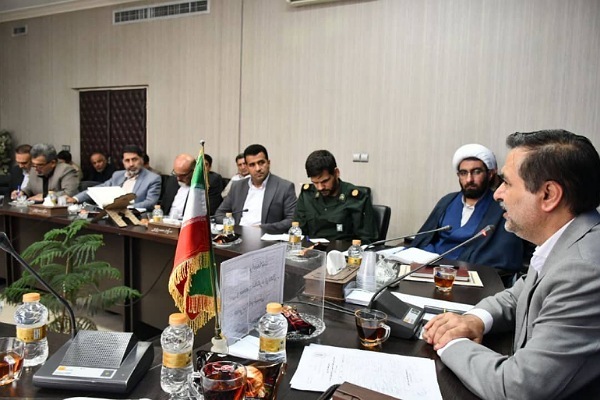 حمیدی معاون سیاسی امنیتی استانداری گلستان جلسه ستاد بزرگداشت امام ره