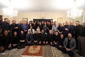 شب سوم شهادت امام حسین(ع) در بیت استادان موسوی‌بلده