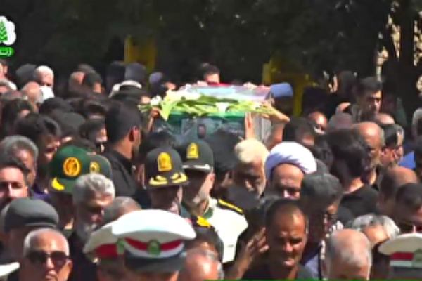 تشییع شهید جعفرنیا شهدای امنیت