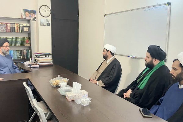 دیدار رئیس تبلیغات گرگان با آیت الله طاهری نماینده خبرگان گلستان دیدار رئیس تبلیغات گرگان با آیت الله طاهری نماینده خبرگان گلستان