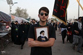 زائران اربعین در روستای زرگه