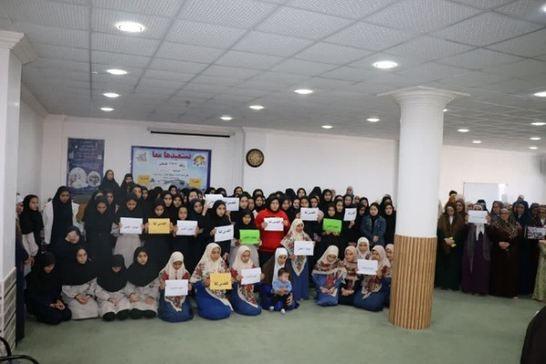 بانوان قرآنی و طلاب حوزه علمیه ام الابرار آق قلا