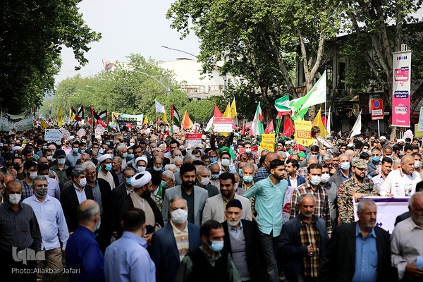 راهپیمایی روز قدس در گرگان