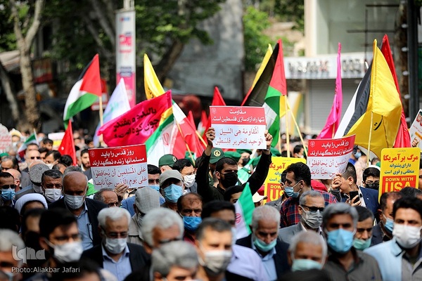 راهپیمایی روز قدس در گرگان