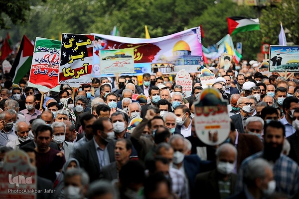 راهپیمایی روز قدس در گرگان