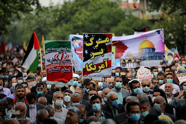 راهپیمایی روز قدس در گرگان