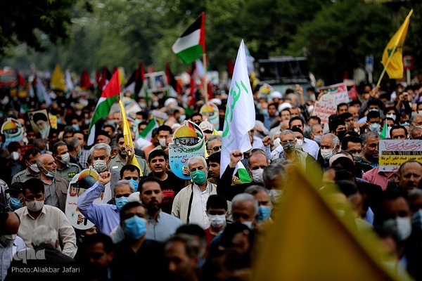 راهپیمایی روز قدس در گرگان