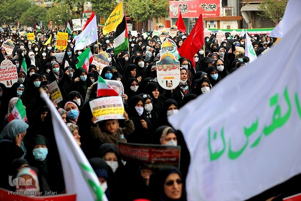 راهپیمایی روز قدس در گرگان